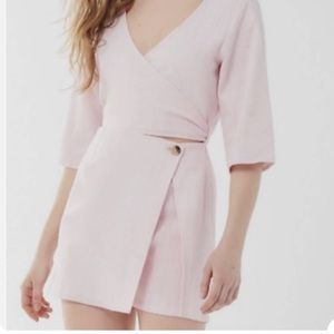 Urban outfitters light pink romper